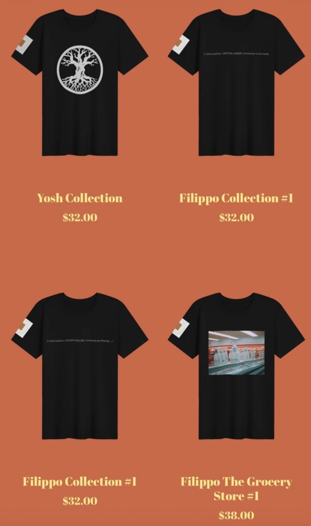 Resistance Wear merchandise collection two